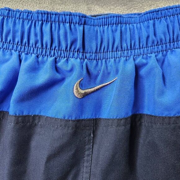 Nike Swim Trunks Mens Size M Blue Volley Board Shorts - Picture 10 of 11